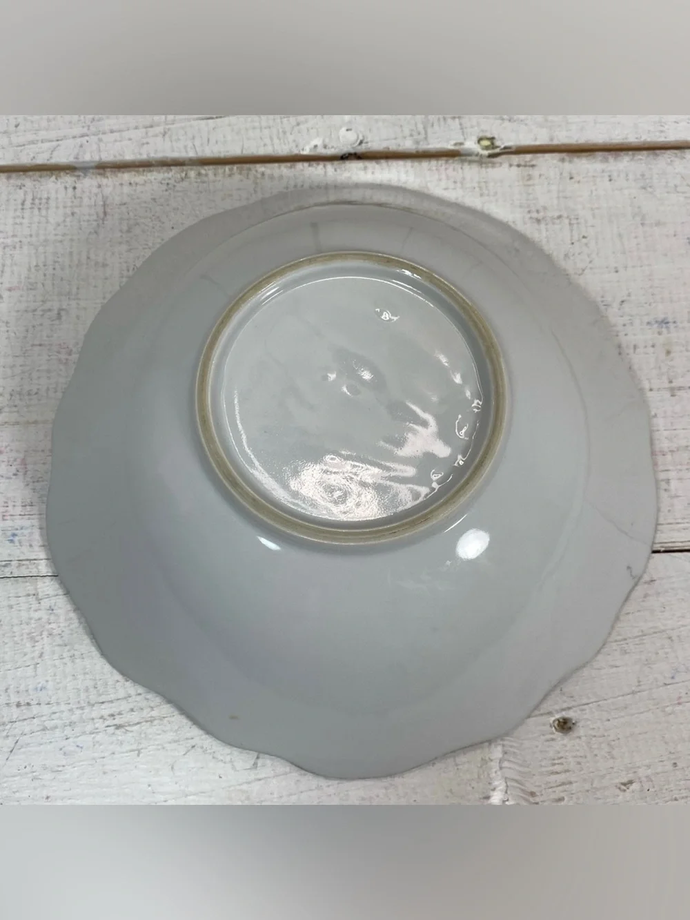 Vintage Porcelain Gold Edge Fruit Design Bowls